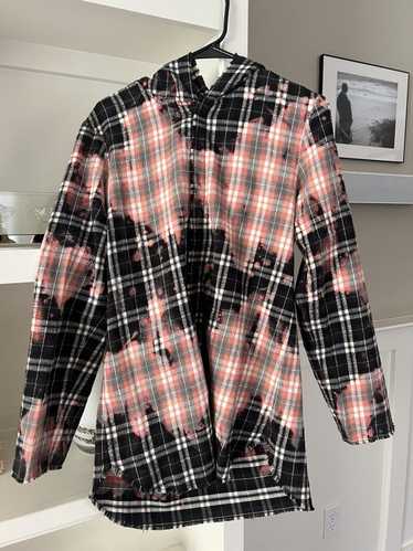 Vlone Vlone Bleached Hooded Flannel
