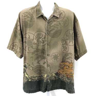 Vintage Y2k Dragon shirt No Boundaries 2000s vinta