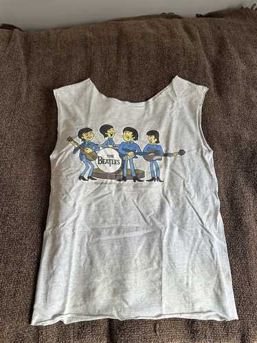 Vintage 1997 The Beatles Vintage Cutoff Tee Shirt
