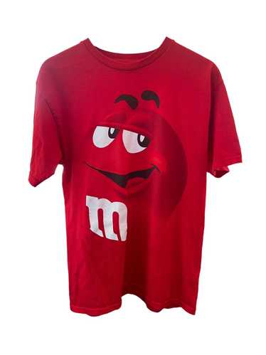 Vintage 2011 Red M&M Face T-shirt