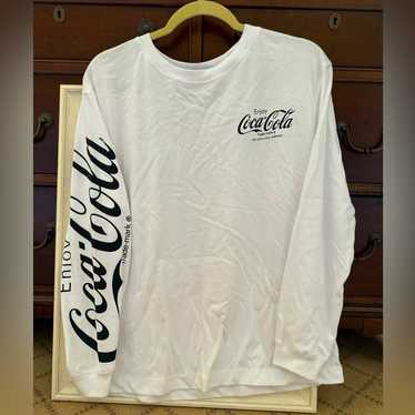 Zara and Coca-Cola collaboration long sleeve whit… - image 1