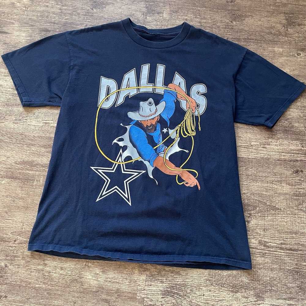 Nutmeg Vintage Dallas Cowboys T-Shirt Size XL Bre… - image 2