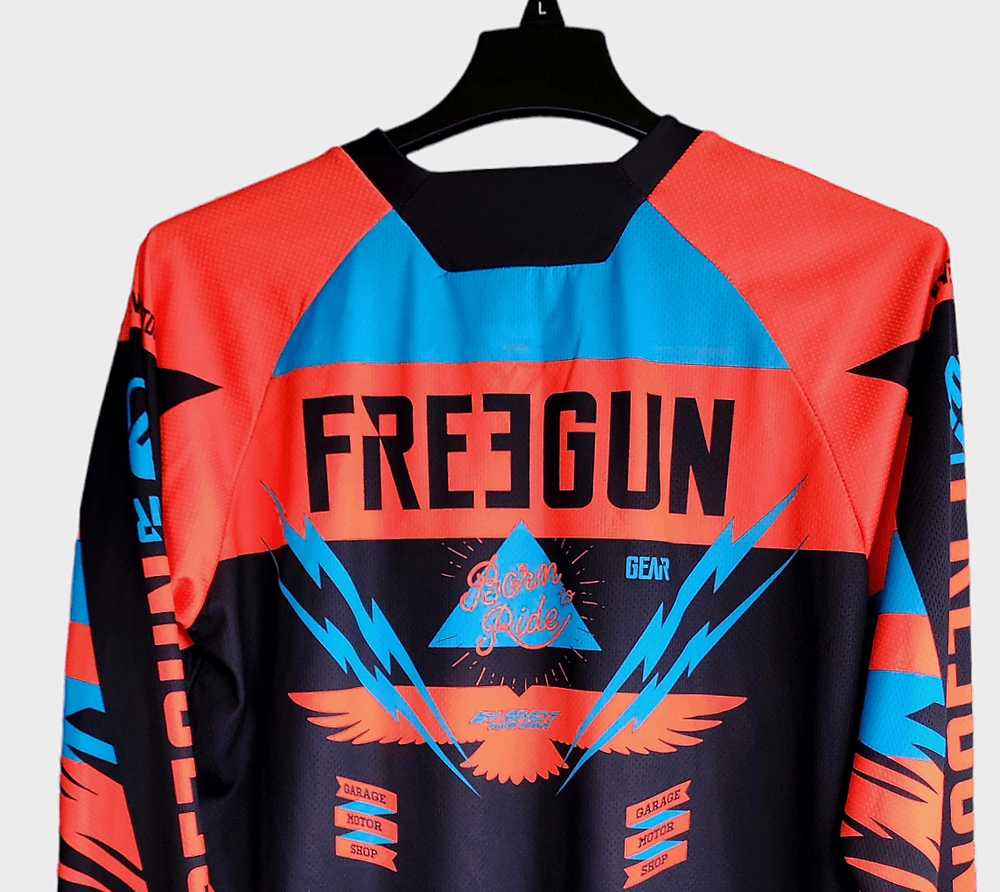 Streetwear FREEGUN Motocross Jersey Shirt - image 2