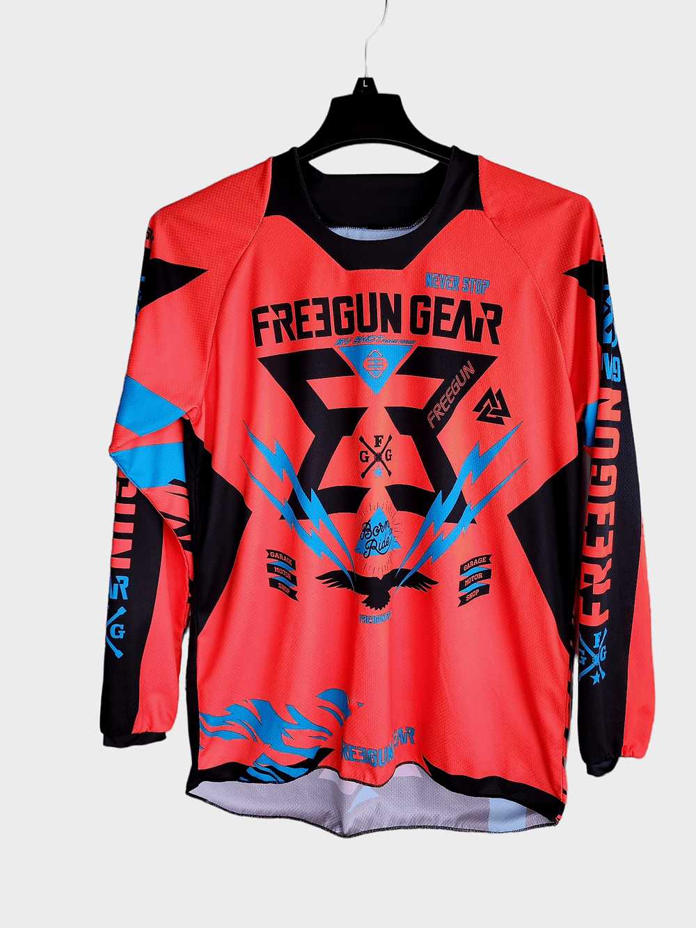 Streetwear FREEGUN Motocross Jersey Shirt - image 4