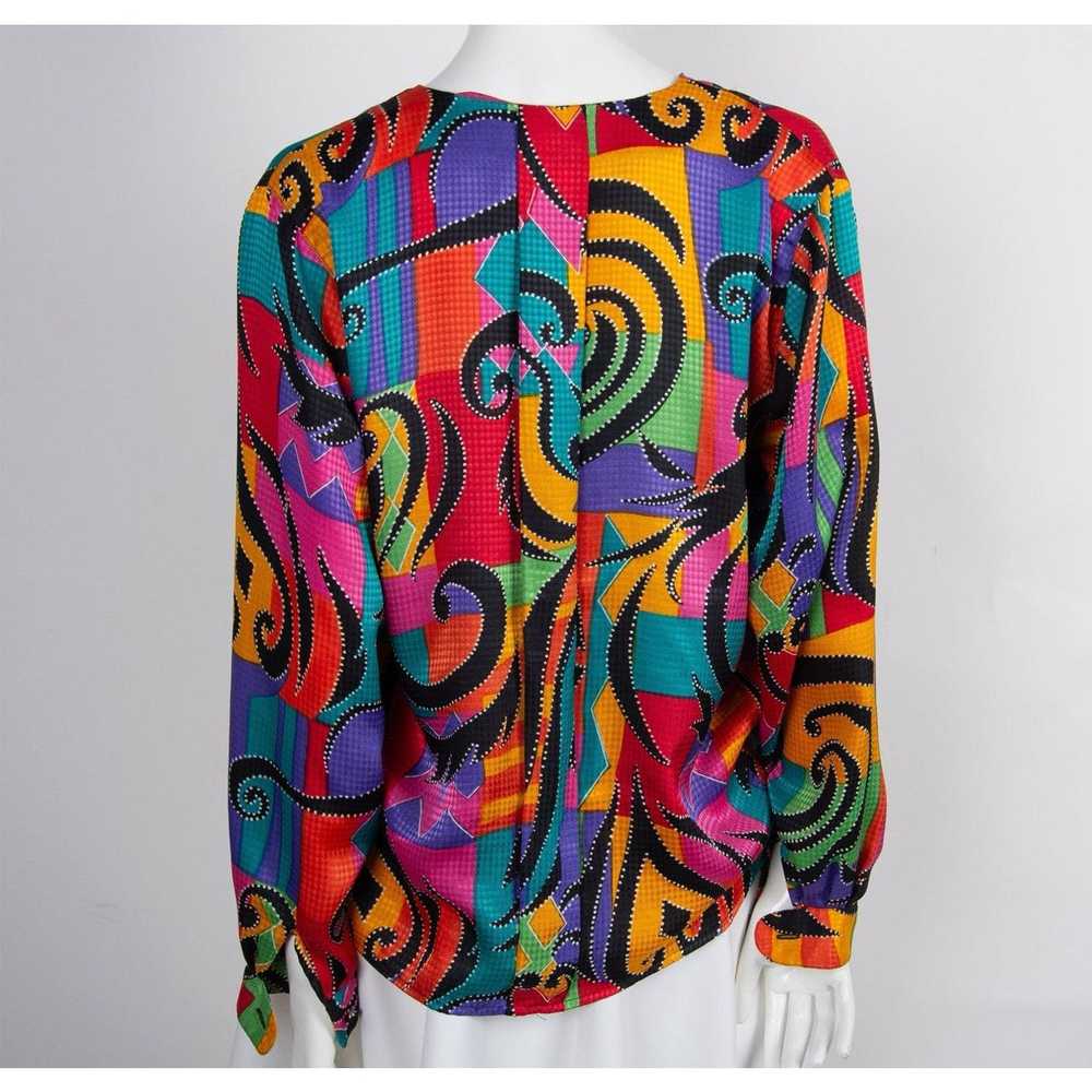 Pierre Cardin VTG Pierre Cardin bright abstract p… - image 2