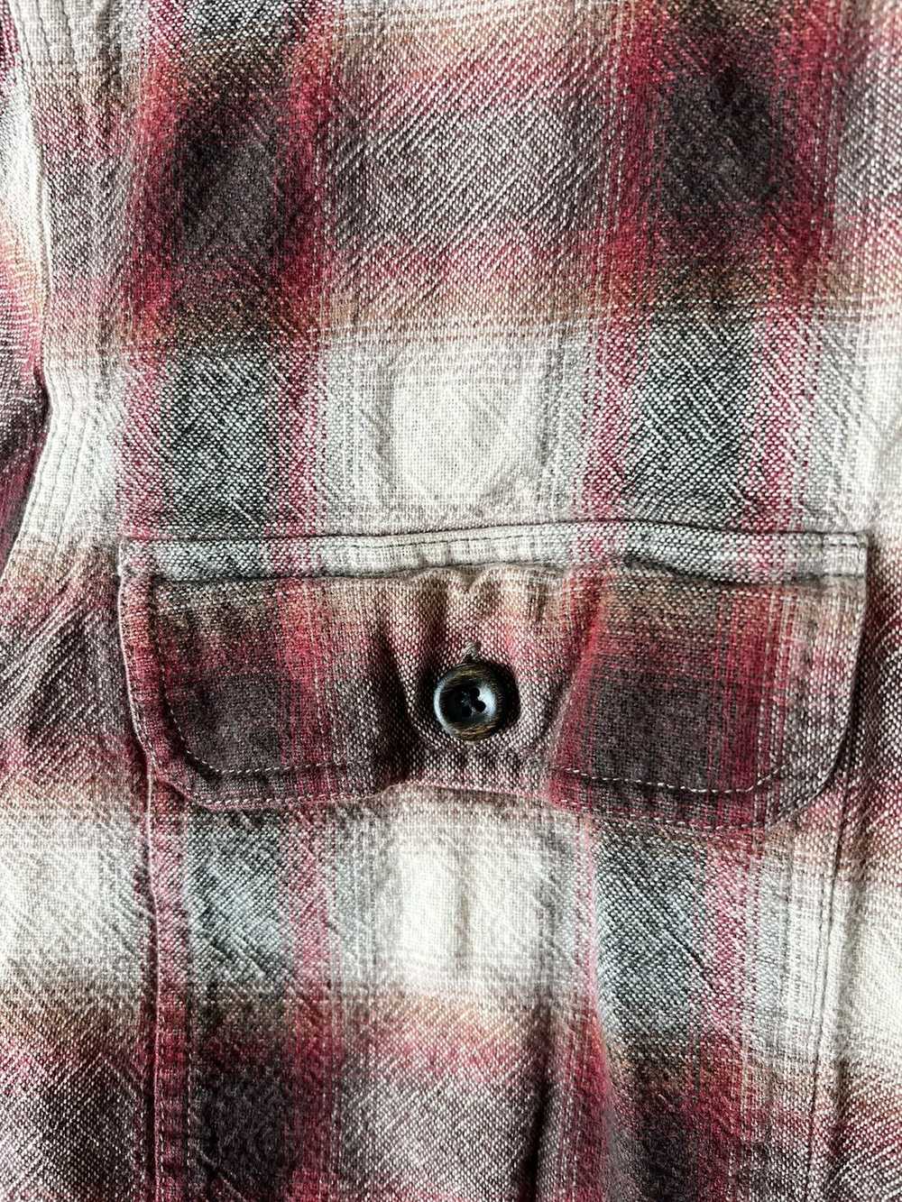 RRL Ralph Lauren RRL Plaid Button-Up Shirt Size L - image 9