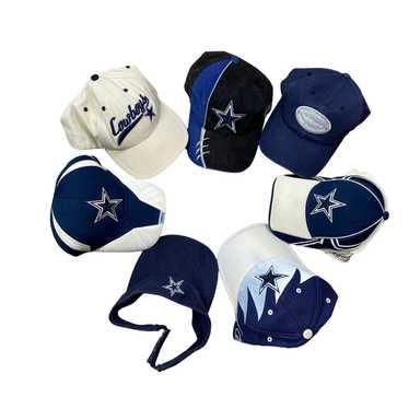 NFL Lot of 7 Dallas Cowboys NFL Hats and Visor Ad… - image 1