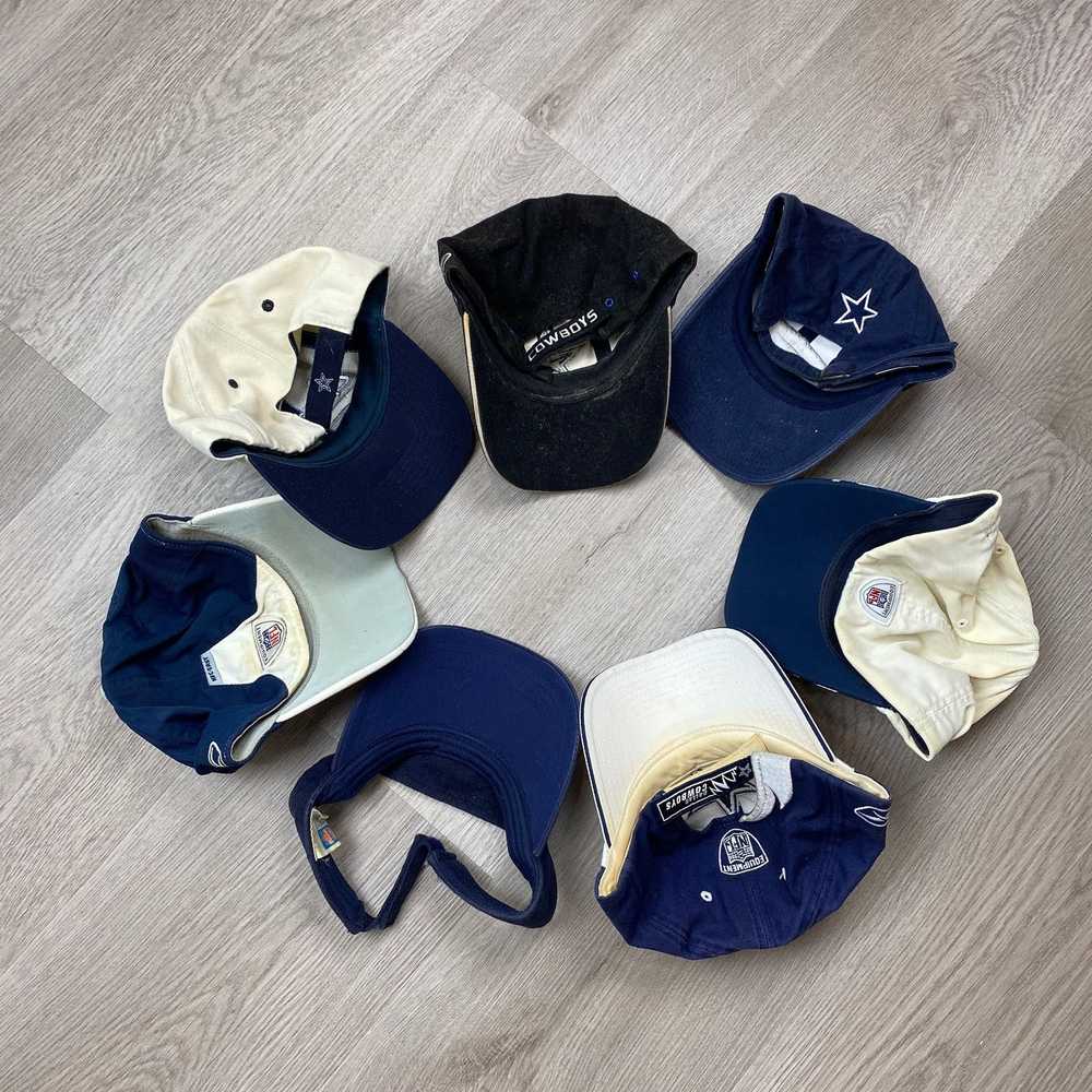 NFL Lot of 7 Dallas Cowboys NFL Hats and Visor Ad… - image 2