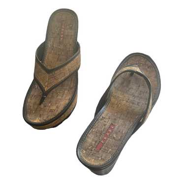 Prada Leather sandal