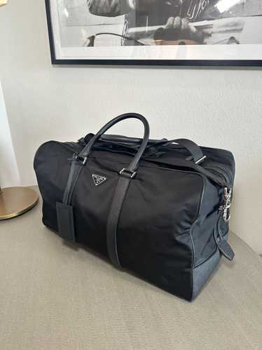 Prada Re-Nylon and Saffiano Leather Duffle Bag