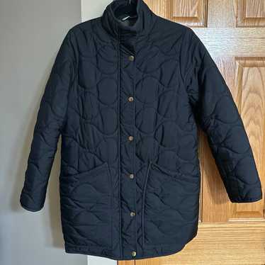 J.Crew Quilted Cocoon Puffer with Primaloft