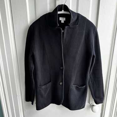 J Crew Factory Sweater Blazer Jacket Black