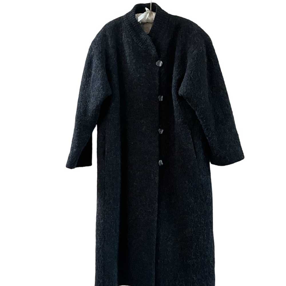 Women's Hilda 100% Wool Coat Size M Made In Icela… - image 1