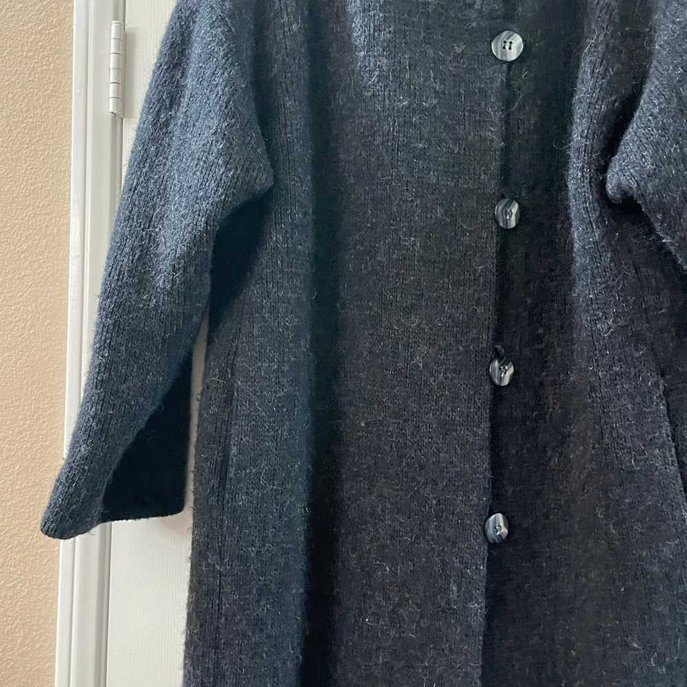 Women's Hilda 100% Wool Coat Size M Made In Icela… - image 3
