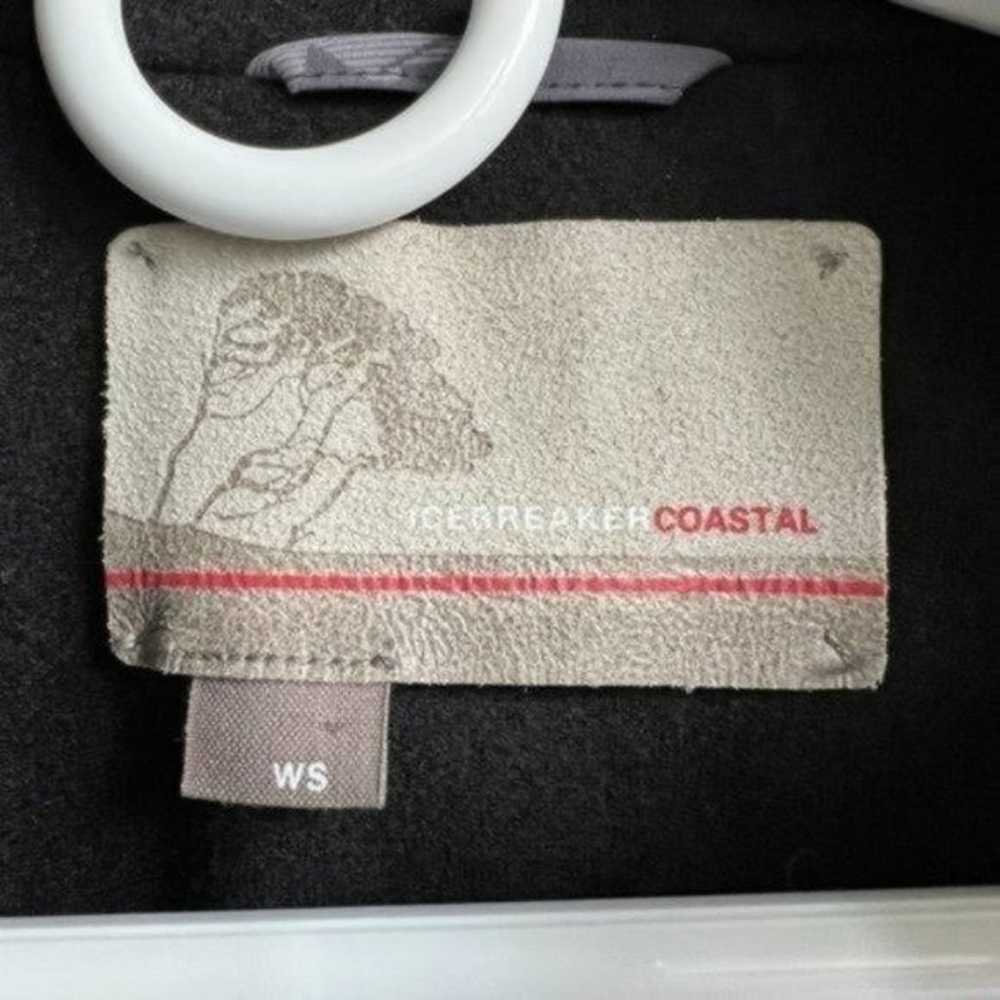 Icebreaker Coastal Merino Wool Full Zip Jacket Si… - image 5
