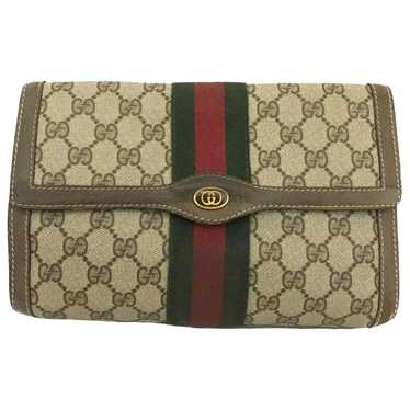 Gucci Ophidia leather clutch bag