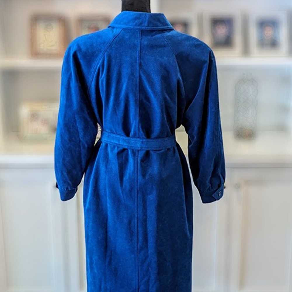 Vintage Womens Count Romi Ultra Suede Cobalt BLUE… - image 4