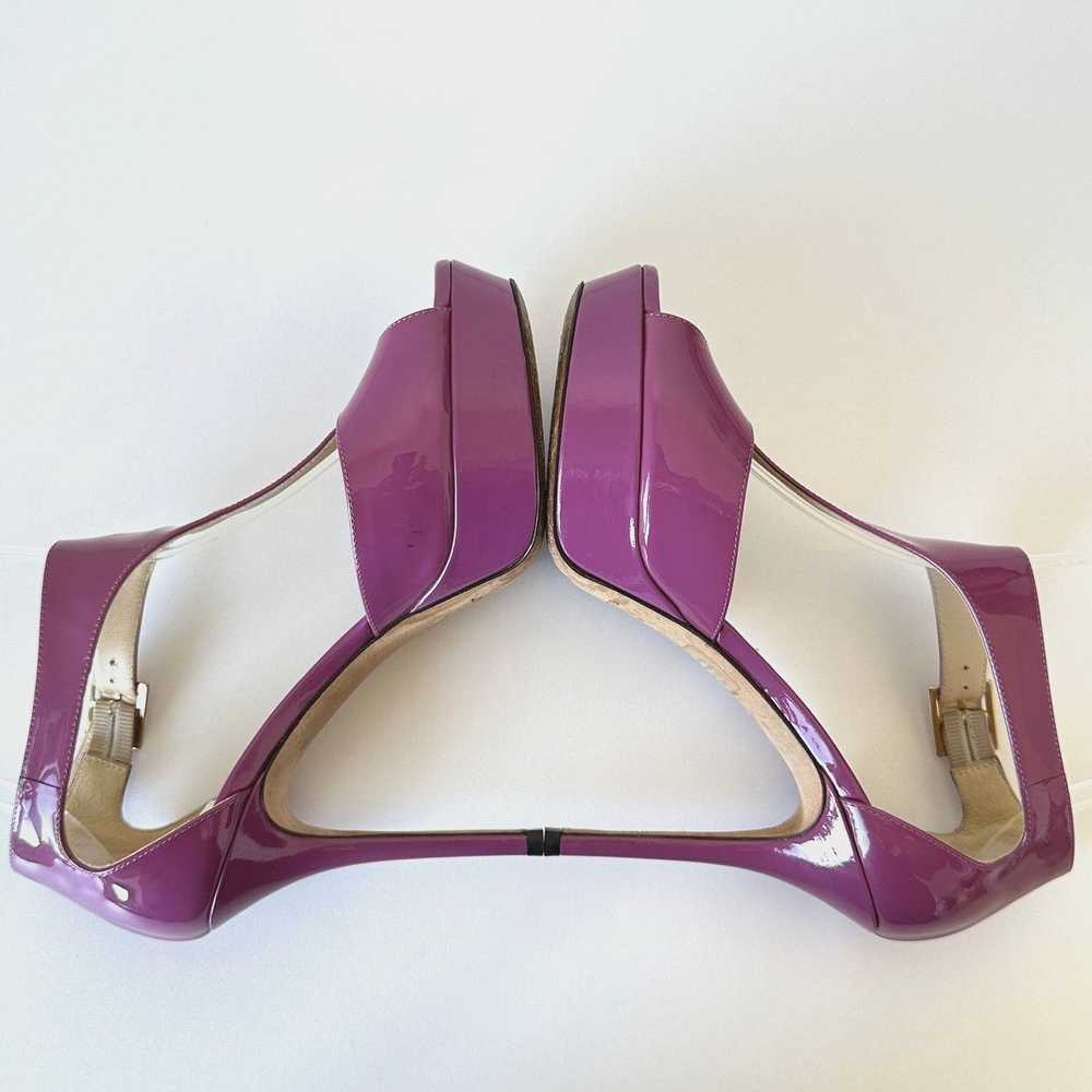 Jimmy Choo Jimmy Choo Purple Tribe Patent T-Strap… - image 9