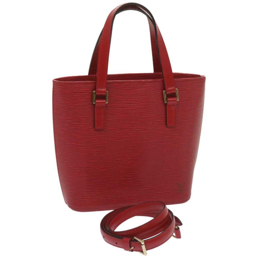 LOUIS VUITTON Epi Vavin PM Tote Bag SPO 2way Red … - image 1