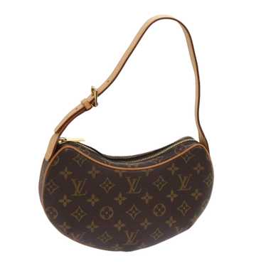 LOUIS VUITTON Monogram Pochette Croissant Shoulde… - image 1