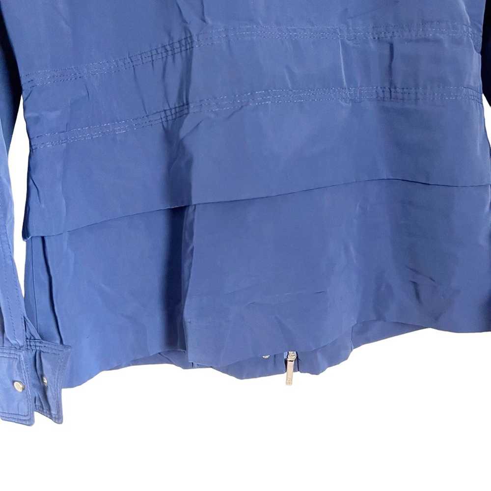 Carolina Herrera Blue Jacket Size XS - image 11