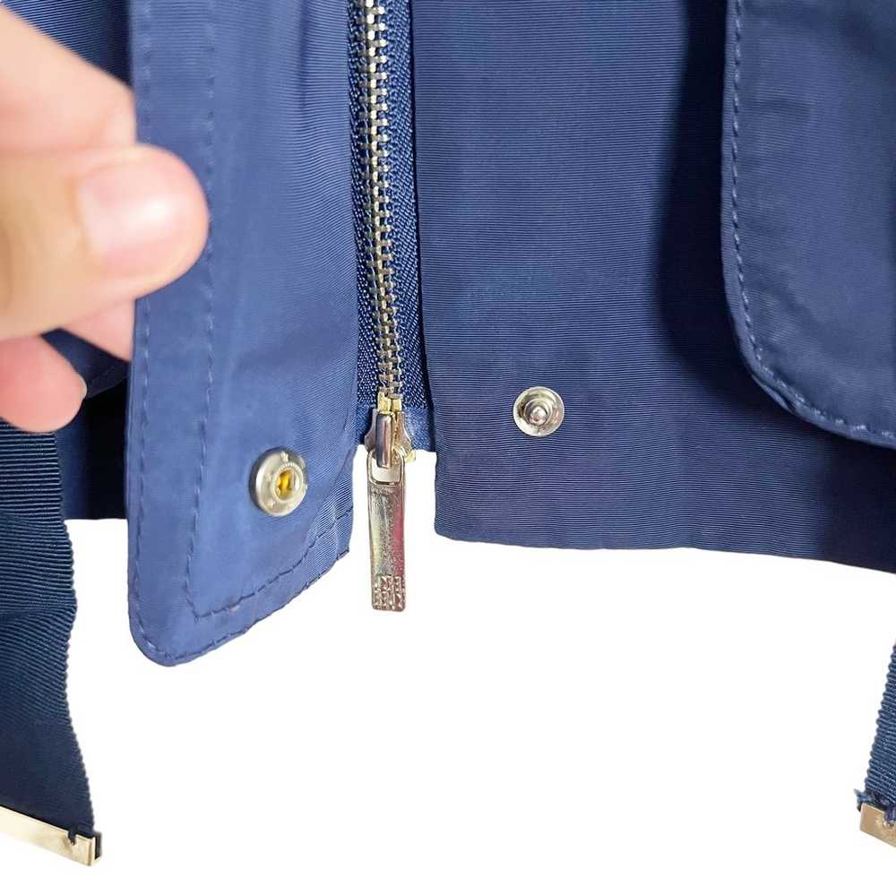 Carolina Herrera Blue Jacket Size XS - image 2