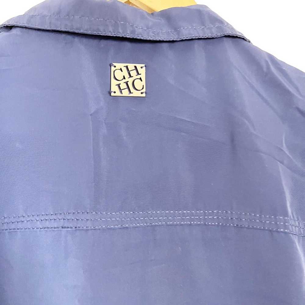 Carolina Herrera Blue Jacket Size XS - image 4