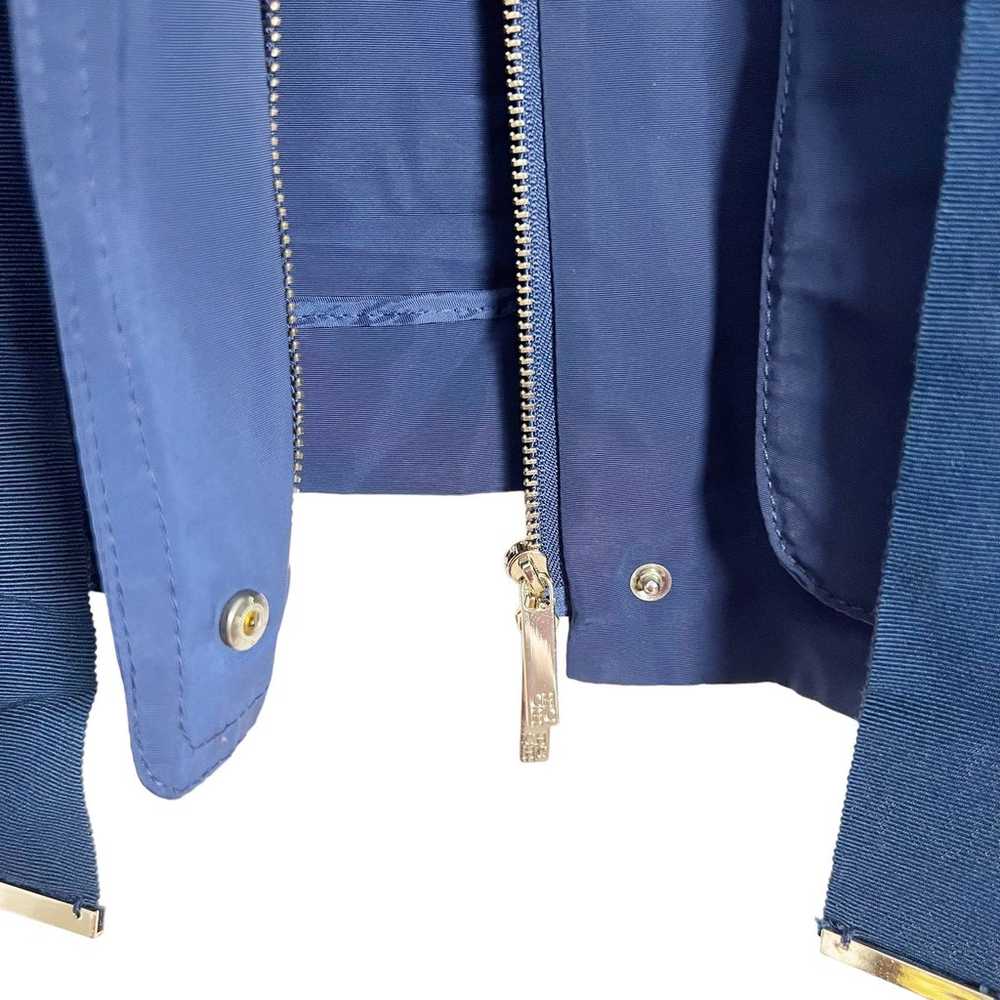 Carolina Herrera Blue Jacket Size XS - image 8