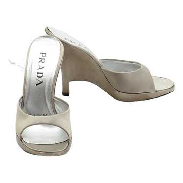 Prada Cloth heels