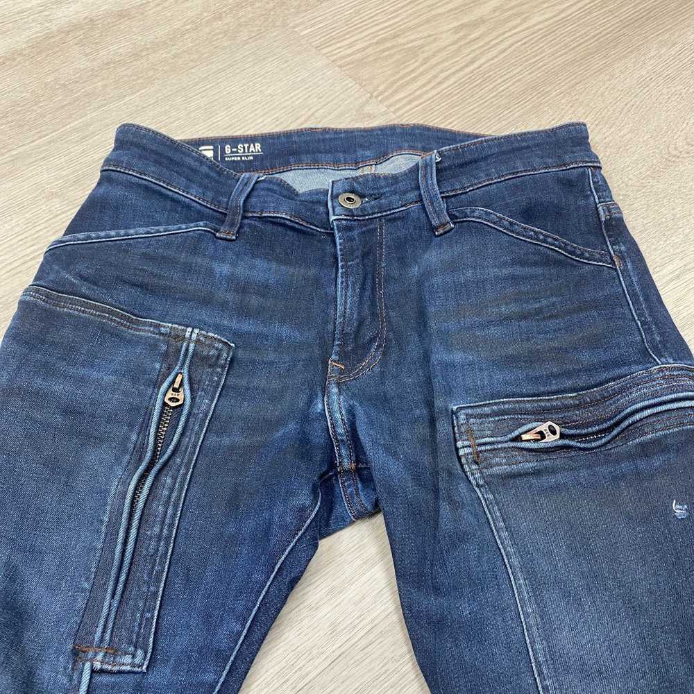 G Star Raw G Star Raw Powel Super Slim Moto Jeans… - image 10