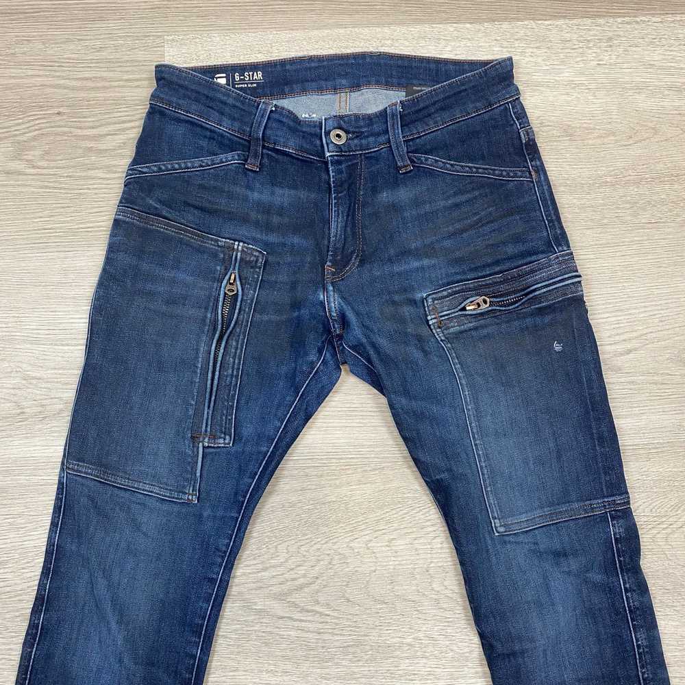 G Star Raw G Star Raw Powel Super Slim Moto Jeans… - image 2