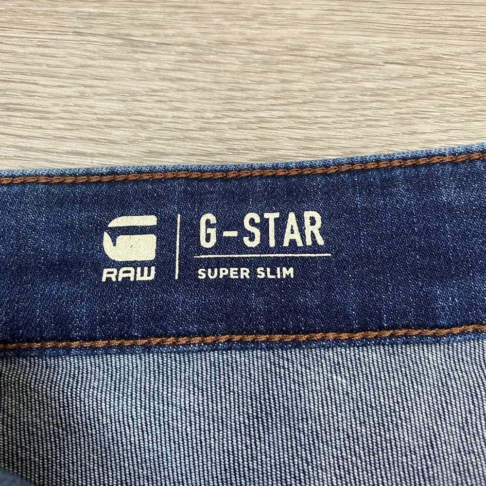 G Star Raw G Star Raw Powel Super Slim Moto Jeans… - image 4