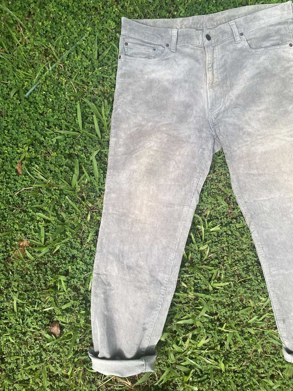 Beams Plus grey corduroy pants - image 3