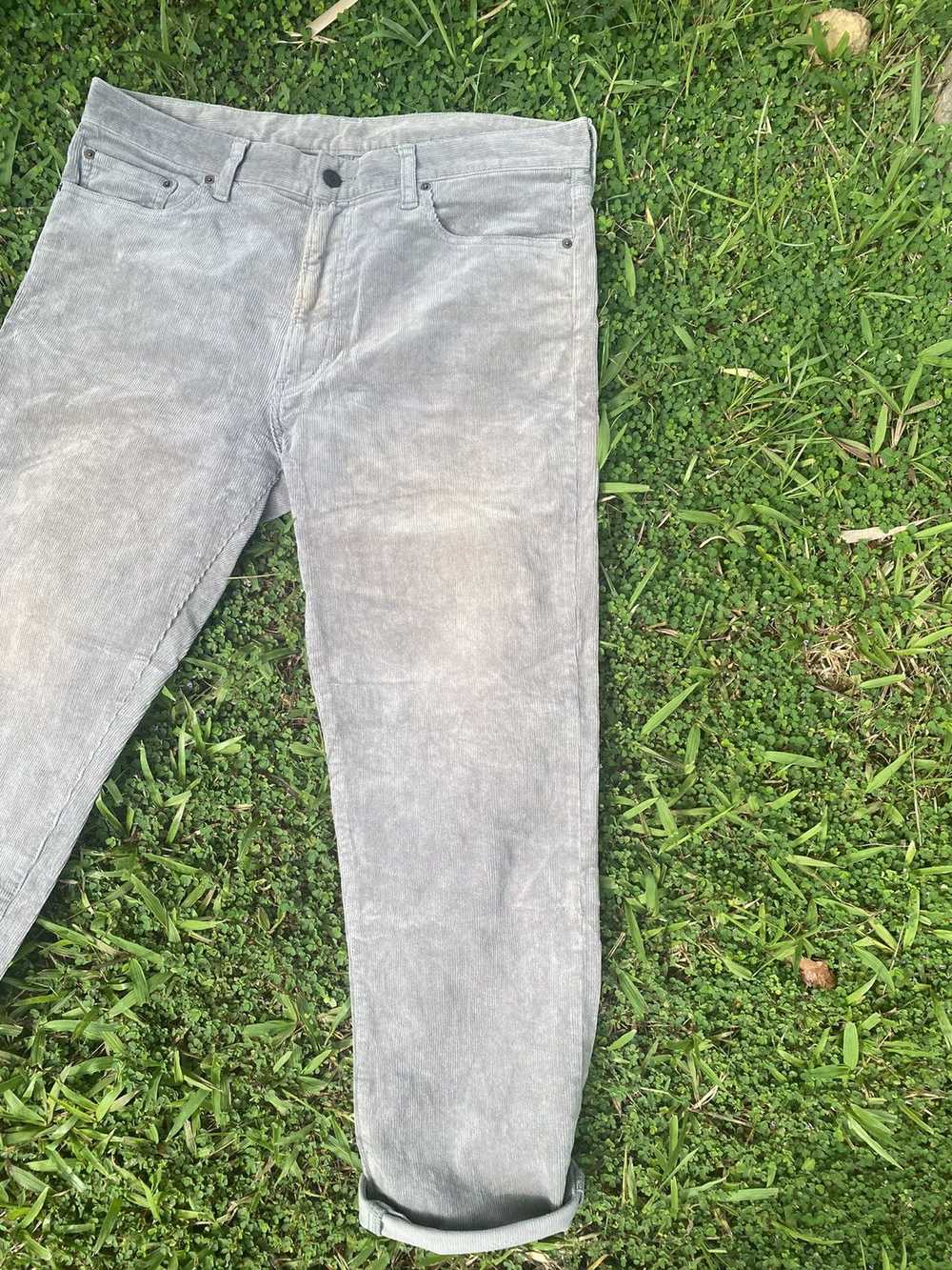Beams Plus grey corduroy pants - image 4
