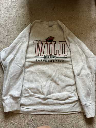NHL Minnesota Wild light grey sweatshirt