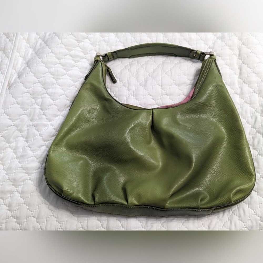 Liz Clayborne Hobo Bag in Green - image 3
