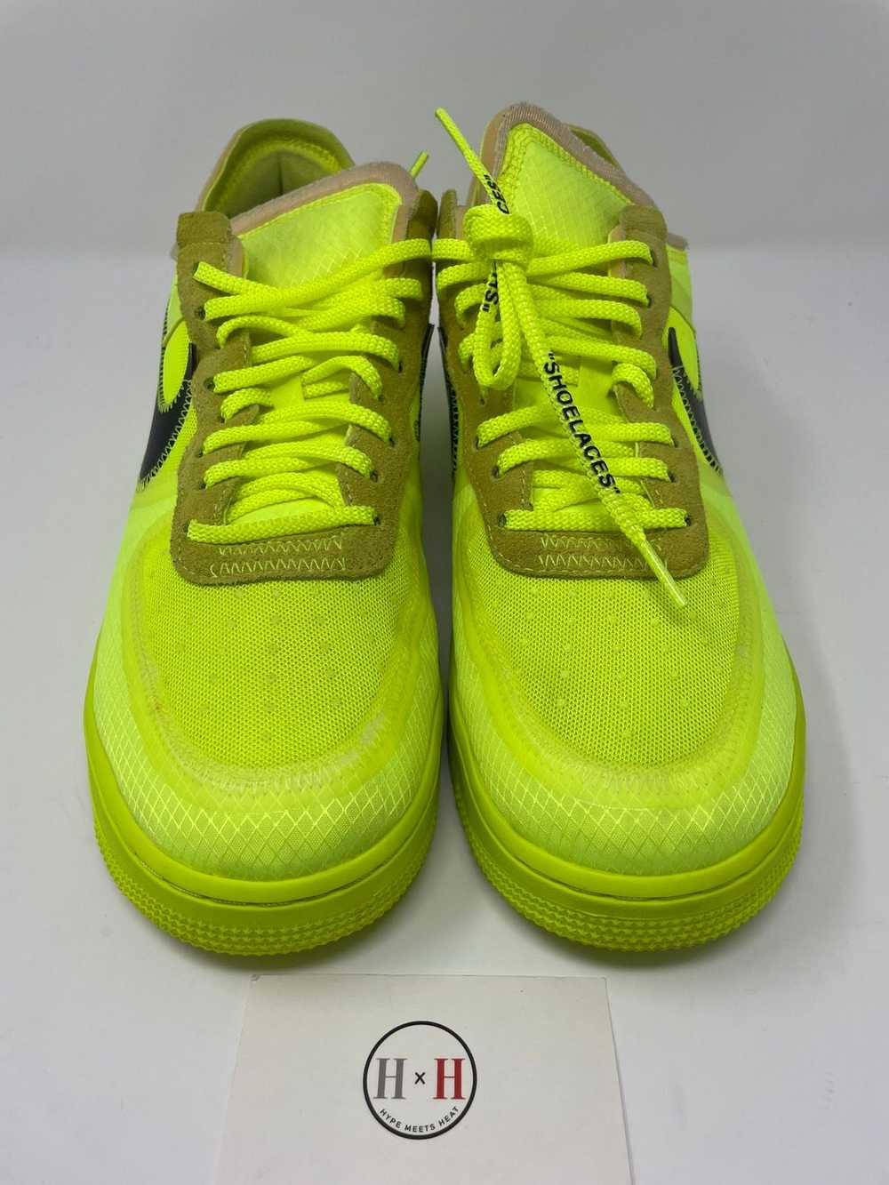 Nike × Off-White Air Force 1 Low Off White Volt - image 4