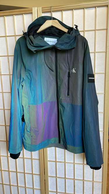 Calvin Klein Calvin Klein iridescent rain jacket