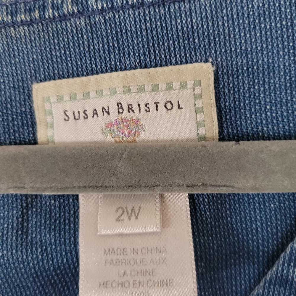 Vintage Susan Bristol Womens 
Floral Embroidered … - image 3