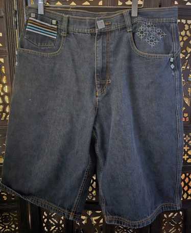 VTG Y2k Shorts Notorious BIG Jean  Mens 38 Biggie… - image 1