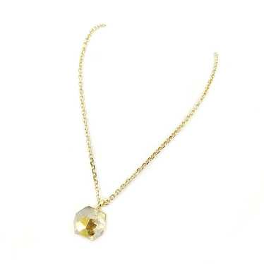 [Japan Used Necklace] Spring Swarovski Necklace A… - image 1