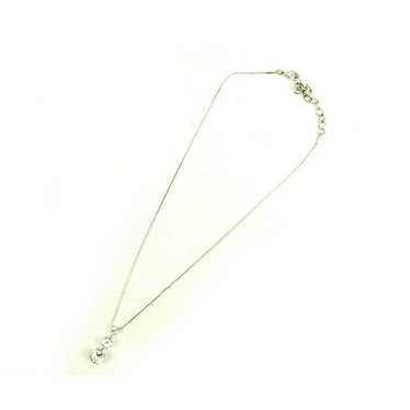 [Japan Used Necklace] Spring Swarovski Necklace A… - image 1