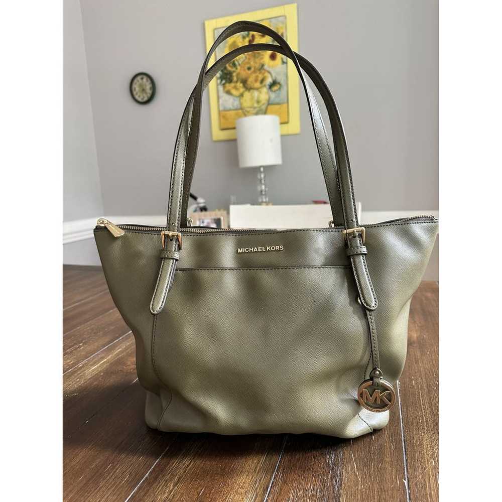 Michael Kors Jet Set leather tote - image 2