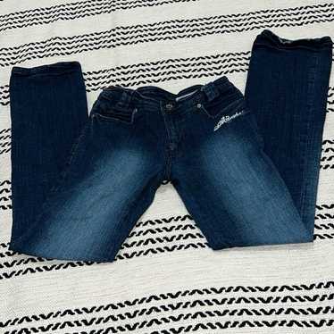 Akdmks Size 26 Vinatge Dark Jeans Y2K