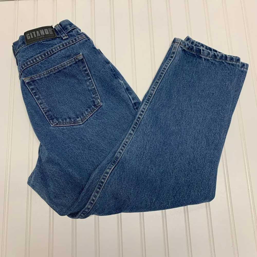 Vintage Gitano Jeans 29" Waist  Medium Wash Cotton - image 1
