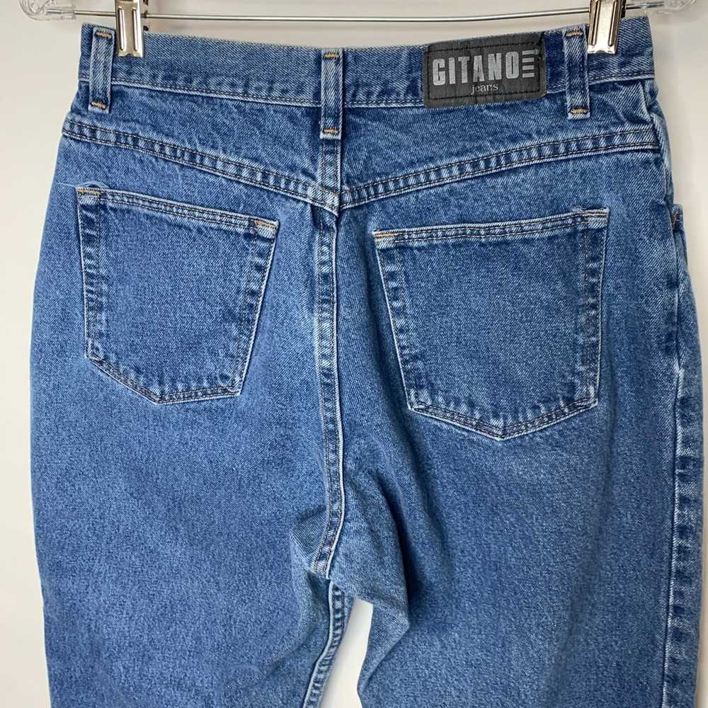 Vintage Gitano Jeans 29" Waist  Medium Wash Cotton - image 4