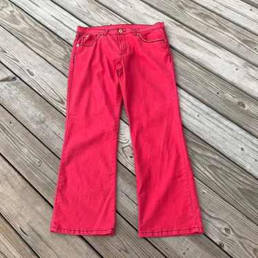 DG2 by Diane Gilman jeans Vintage red