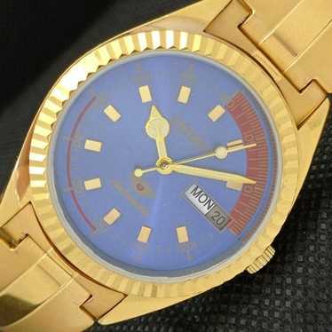 Vintage 1978 Citizen Automatic Mens Gold Watch W/d