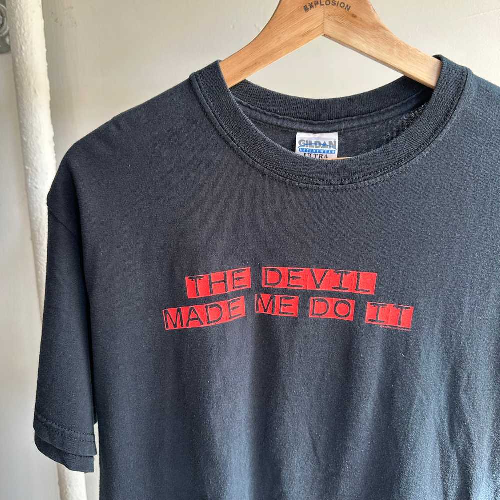 2000’s Devil Made Me Do It Tee (M) - image 2