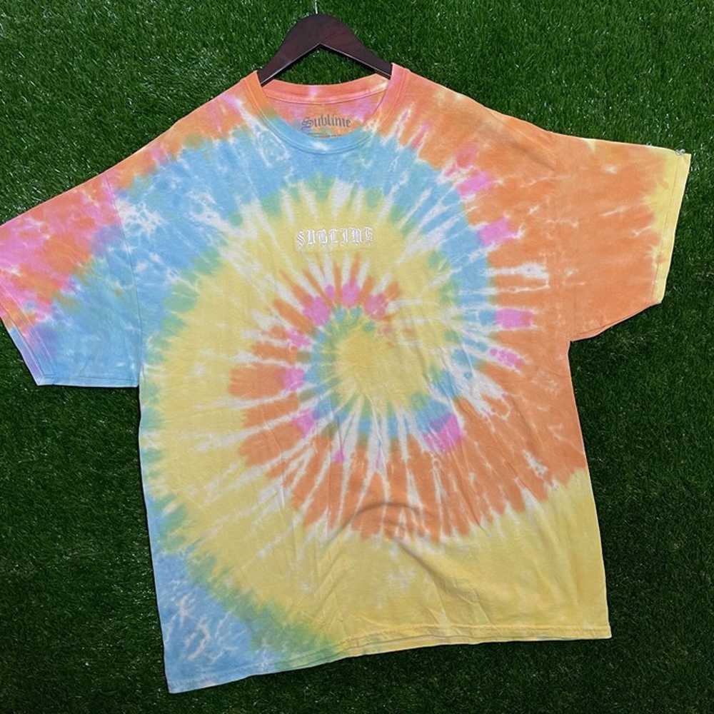 Sublime tie-dye T-shirt size XXL - image 4